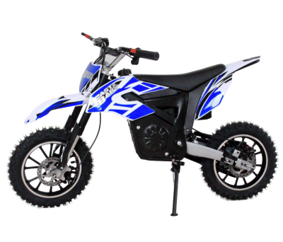 Электромотоцикл GreenCamel Питбайк DB300, 36V 800W R10 быстросъемная батарея синий