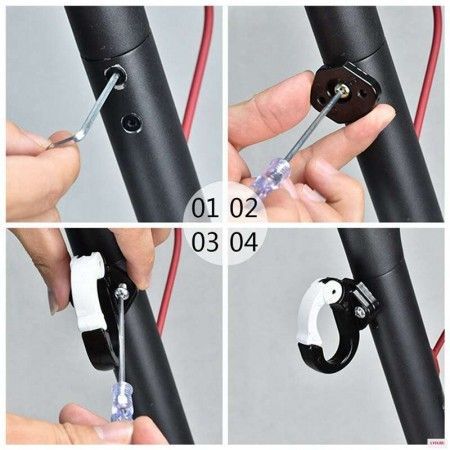 Крючок для сумок для Электросамокатов Xiaomi 365/Mini Robot 365 (Черный)