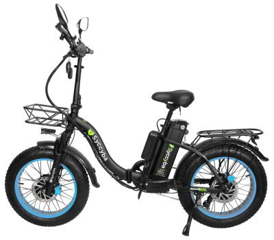 Электровелосипед Syccyba H2 (F11) DUAL 23AH синий