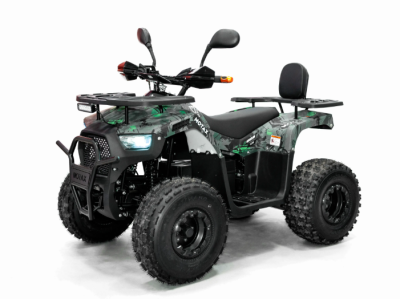Электровадроцикл MOTAX Grizlik E1500 2024 Зеленый камуфляж