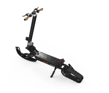 Зимний электроснегокат на гусенице / Гусеничный электросамокат Electroway T2S + летний комплект