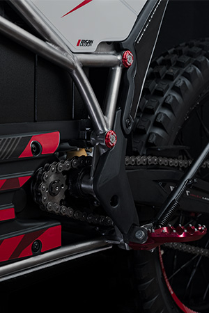 Электромотоцикл Mountain Leopard E-AT 600 Trial 72V40Ah