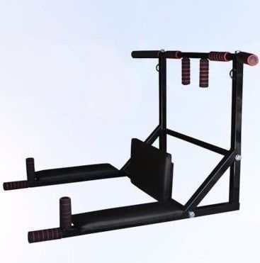 Турник 3в1 Элит (разборный турник + брусья + пресс) черный