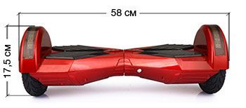 Гироскутер Smart Balance Transformer LED 8" Графиити