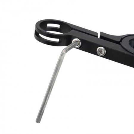 Выносной удлинитель руля с одним кронштейном (Черный)