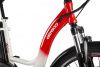 Электровелосипед Eltreco White (Черно-красный)