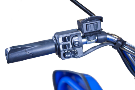 Грузовой электротрицикл Rutrike D5 1700 темно-синий