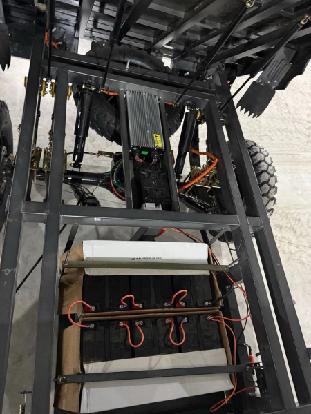 Электротрицикл грузовой ASL D4 Max 1800 72V 68Ah