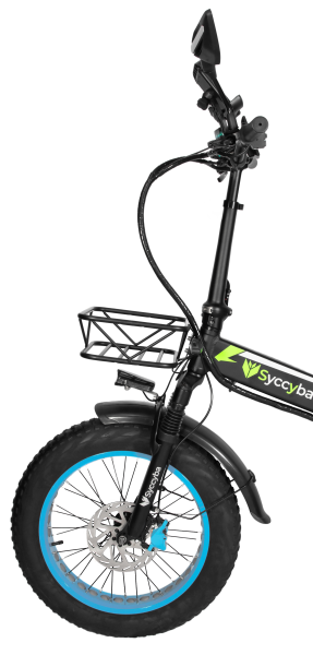 Электровелосипед Syccyba H1 (F10) задний привод синий