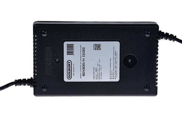 Зарядное устройство Gelbert для свинцовых аккумуляторов 60V20A/H (3.0A)