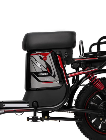 Электровелосипед Minako Titan 2.0 60V30AH красный