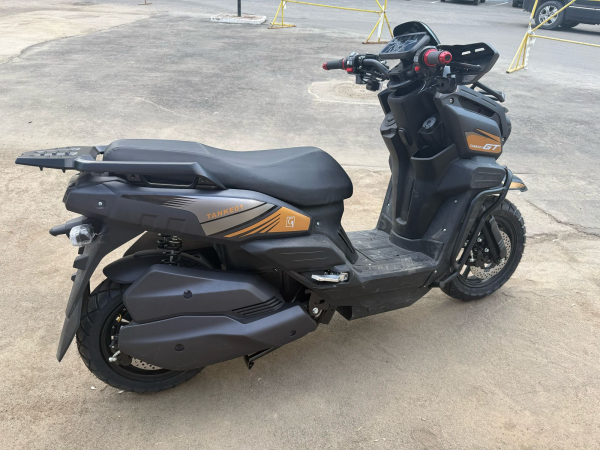 Электрический скутер Тур-Эндуро GT Tank 60AH 72V черный