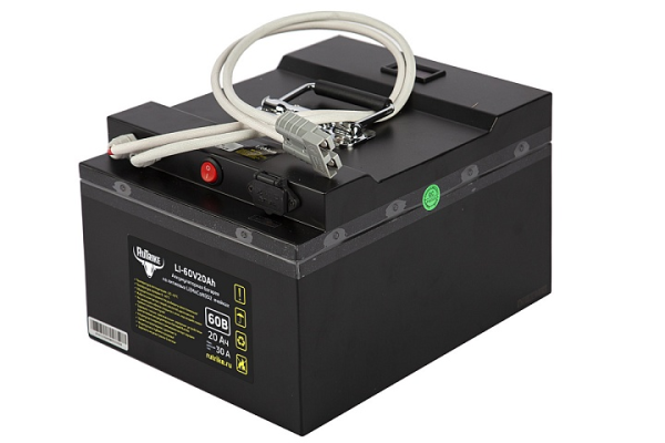 Литиевый тяговый аккумулятор RuTrike (18650 MnCoNi) 60V20A/H