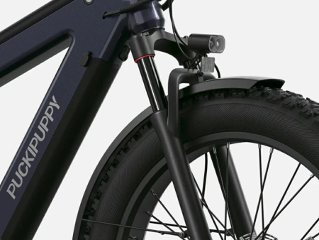 Электровелосипед PUCKIPUPPY BULLDOG черный