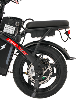 Электровелосипед Minako M1 Pro красный