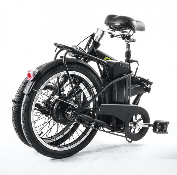 Электровелосипед GreenCamel Соло (R20 350W 36V 10Ah) складной черный