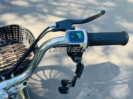 Электровелосипед колхозник Wenbox 60V/21Ah D20 Серебристый