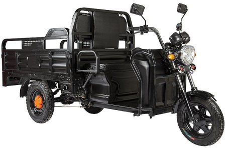 Грузовой электротрицикл Rutrike D2 1500 60V1000W черный