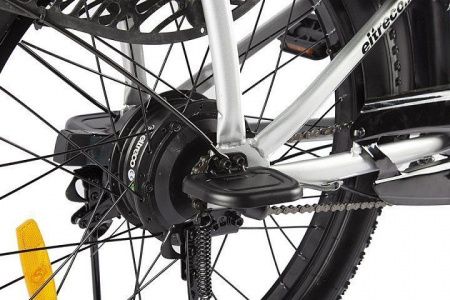 Велогибрид GREEN CITY e-ALFA Fat серый