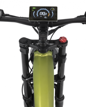 Электровелосипед Yokamura Dyna зеленый