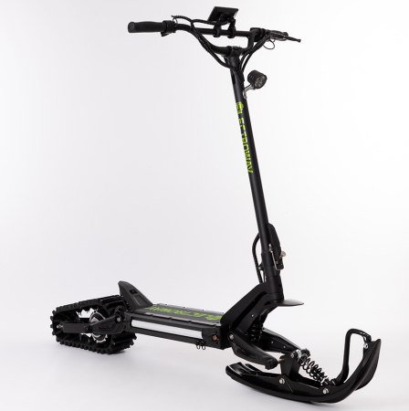 Зимний электроснегокат на гусенице / Гусеничный электросамокат Electroway T3S