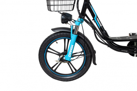 Электровелосипед Minako V.8 Pro синий
