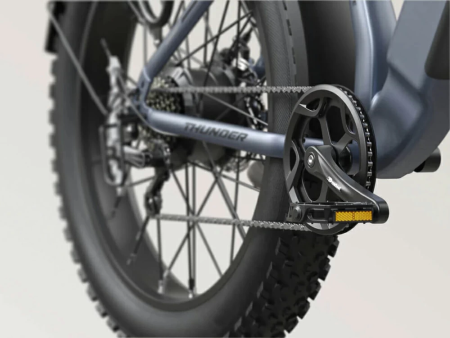 Электровелосипед QRONGE THUNDER (4.0) серый