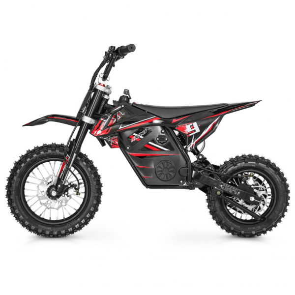 Электромотоцикл GreenCamel Питбайк DB450, 48V 1200W R12/R10 красный