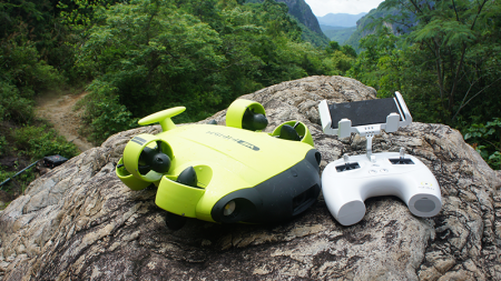 Подводный дрон Fifish V6 + Очки VR + HDMI Адаптер от магазина Futumag