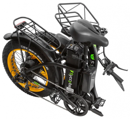 Электровелосипед SYCCYBA H2 (F11) желтый