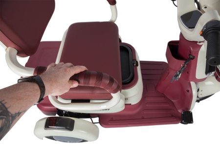 Электротрицикл Rutrike Gelbert Mercury 48V/60V 650Вт бело-красный