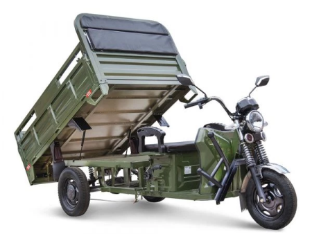 Электротрицикл Rutrike D4 Next 1800 60V1200W зеленый