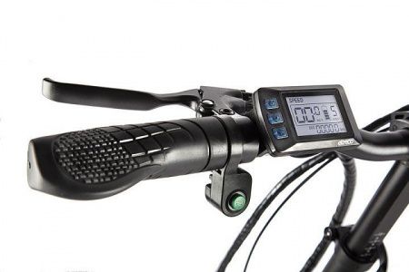 Велогибрид VOLTECO FLEX UP! черно-оранжевый