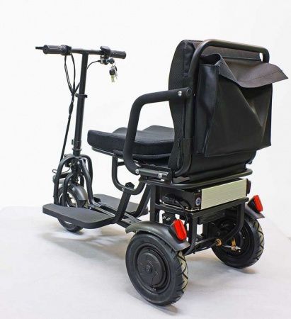 Трицикл GreenCamel Кольт V700 (48V 2x350W) Черный