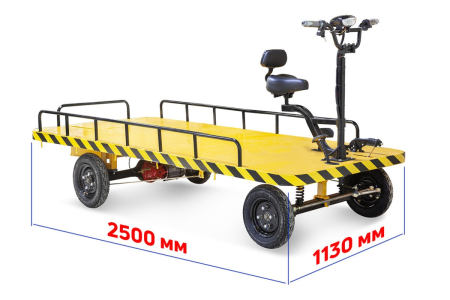 Платформенная электротележка RuTrike СКЛАД 2500