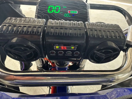 Электротрицикл грузовой ASL D4 CAB 1800 72V 68Ah