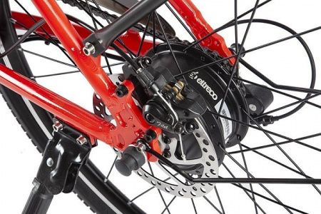 Электровелосипед Eltreco White (Бело-серый)