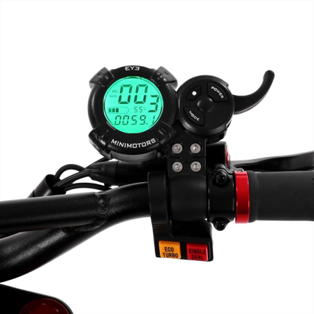 ЭЛЕКТРОСАМОКАТ KAABO WOLF WARRIOR X PRO+ Черный