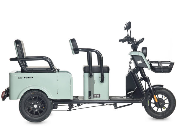 Электротрицикл Wanshida LC-F150 60V 1000Вт серый