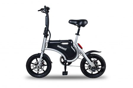 Электровелосипед Minako Smart 8 Ah Серый