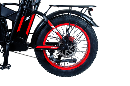 Электровелосипед Minako F10 Dual 48V20Ah красный