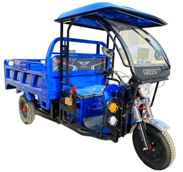 Электротрицикл грузовой ASL D4 CAB 1800 72V 68Ah