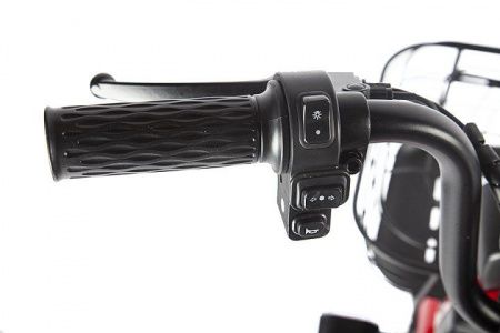 Электроскутер INTRO BUMP с АКБ черно-оранжевый