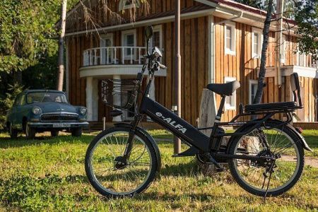 Велогибрид GREEN CITY e-ALFA GL 2021