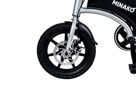 Электровелосипед Minako Smart 10 Ah Серый