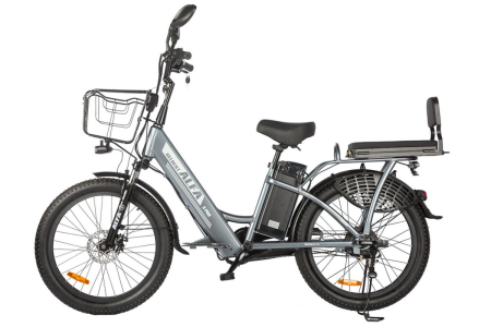 Электровелосипед Gelbert ALFA 3 PRO серый