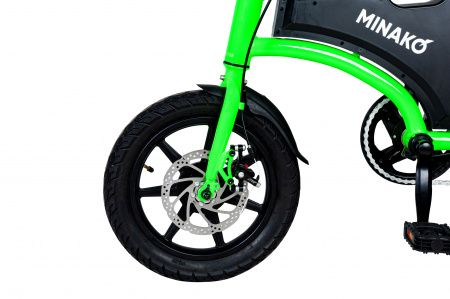Электровелосипед Minako Smart 10 Ah Зеленый