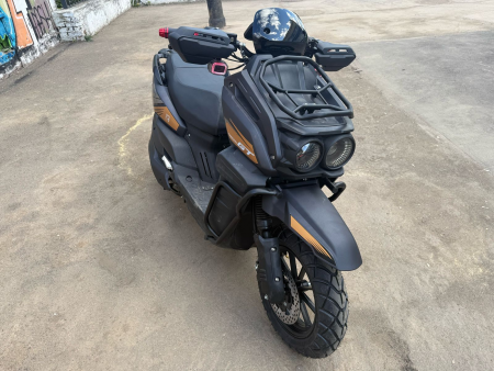 Электрический скутер Тур-Эндуро GT Tank 60AH 72V черный