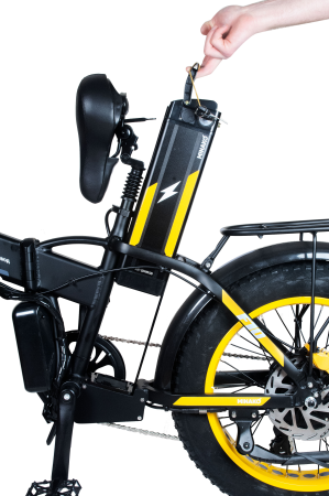 Электровелосипед Minako F10 Dual 48V20Ah желтый