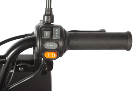 Электротрицикл Wanshida DOUHAO 60V 800Вт черно-серый